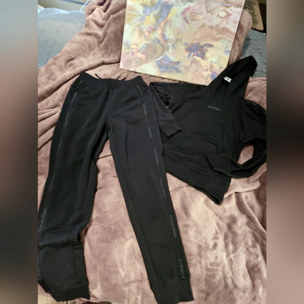 Calvin Klein Women's Black Pants & Jumpsuit Set